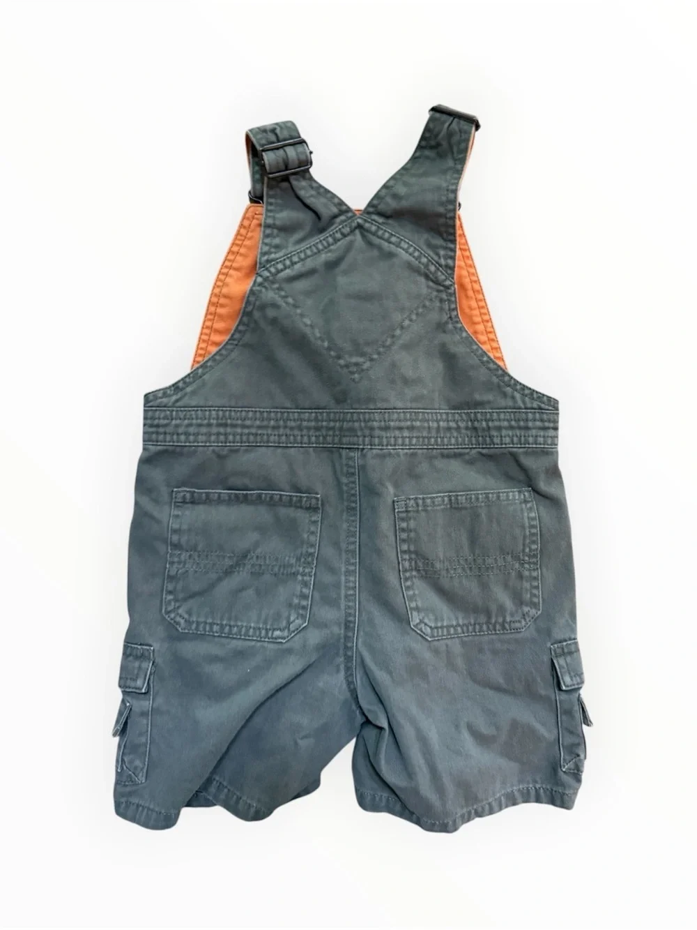 vintage Gymboree short overalls 2T boys unisex little stinker embroidered